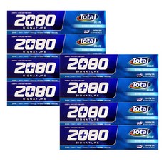 2080 시그니처치약 오리지날민트 블루 150g X 8개