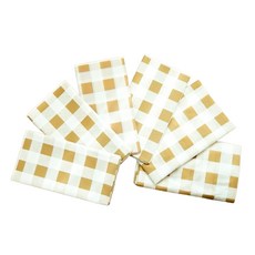 캐프마켓 일회용 방수 테이블보 식탁보, 6개, 6인(180 x 137 cm), 브라운