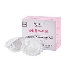 마이비 플라워 수유패드, 60매, 1개