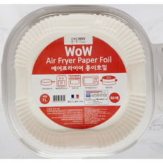 에어프라이어 종이호일 사각 대형, 1개