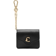 코치넬레 레더 클래스프 키링 헤드폰 케이스