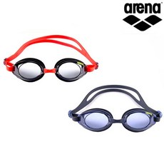 아레나 380 PRO 트레이닝 수경 A4AC2AG01, BLACK + RED, 1개