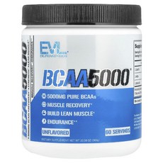 이블루션뉴트리션 BCAA5000 류신 아이소류신 발린 무향 쉐이크 300g