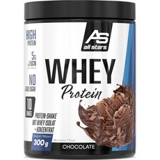 올스타즈 웨이 프로틴 초콜릿 All Stars Whey Protein Chocolate 300g, 1개