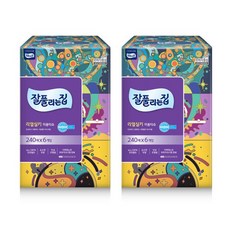 잘풀리는집 천연펄프 미용티슈 2겹, 240매입, 12개