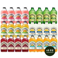 분다버그 자몽4병+라임4병+망고4병+레몬4병+버건디4병+만다린4병 375ml 총 24병, 24개