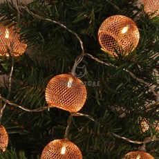 [사마누] 줄전구 크리스마스나무장식 크리스마스전구 10구 USB LED 전등갓 가랜드 전구 2m 웜색