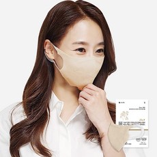 시노텍스 프리미엄라이트 완벽한 숨쉬기 편안함 마스크 중형, 50매입, 1개, light베이지 중형(M)