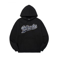 위캔더스 WKNDRS BASEBALL APPLIQUE HOODIE BLACK WS2502HD03BK 413477