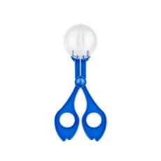 肥婆奶奶 昆蟲捕捉器 戶外捕蟲夾 彩色泡珠昆蟲夾 探險觀察安全玩具工具 抓蟲工具 抓蟲 捕蟲網 抓蟲器 捕蟲 上課無聊, 泡泡捕蟲器-藍色, 1個