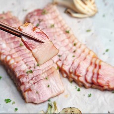 1DAYMART 슬라이스 훈제 삼겹살, 2개, 350g