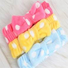 다있드림 도트 세안밴드 세수용머리띠