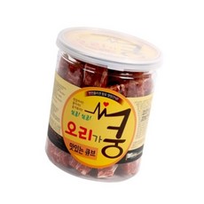 롬이샵 오리가 쿵 큐브 간식 200g 강아지져키, 1개, 오리