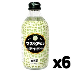 토모마스 머스크멜론맛 사이다, 6개, 300ml