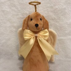 奢尚匯品 聖誕節裝飾金色五角星樹頂星雪花投影燈，臺灣出貨，聖誕樹頂星燈掛件, 小狗樹頂星, 1個