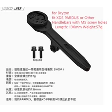 XDS PARDUS LAB 핸들바용 CNC 알루미늄 자전거 컴퓨터 마운트 (GOPRO Garmin Wahoo Bryton용 5mm 나사 구멍, 05 for BRYTON