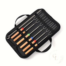 캠핑 바비큐 마시멜로 꼬치 10p 닭 낚시 구이 막대기 피크닉 꼬챙이