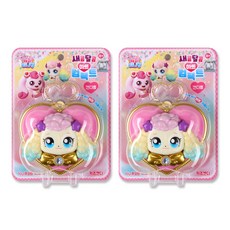 캐치티니핑 새콤달콤 하트 컴팩트 키즈캔디 10g, 포실핑 2개, 2세트