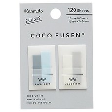 Kanmido KOKO HUSEN 2K Case 索引貼紙 小號, 1個, 120入