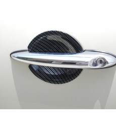 MINI R55 碳纖維 門碗防刮保護飾片