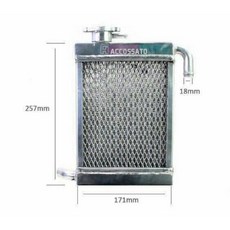 ACCOSSATO 機車用水冷水箱, 1個, 中