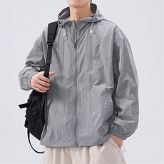 besteffie 남성 방풍 자켓 가벼운 후드 자켓 여름 자켓 등산 여행 남성자켓 남자바람막이 K51