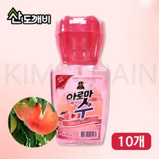 (5개묶음)아로마 수 방향제 400ml, 10개, 피치향