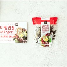 [산지직송]부산 기장물산 요리가 간편한 해초샐러드 + 비빔밥소스, 10g, 5개, 해초+비빔밥소스