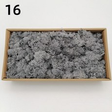 DIY 인공 녹색 식물 영원한 집 거실 정원 미니어처 가짜 잔디 200g, 16)10g, 16