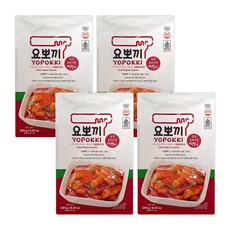 요뽀끼 할랄 오리지널 떡볶이 (2인분), 4개, 240g