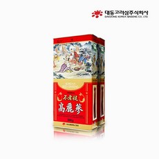 대동고려삼 6년근홍삼 소편 50뿌리이하 캔 국산 건홍삼, 10개, 300g