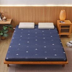 침대토퍼 매트리스 단단한 더블사이즈 항균 1350 1500, 3. 90x200cm, 7. 9cm 업글 파란색