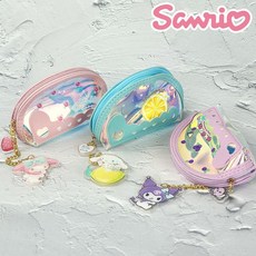 산리오캐릭터즈 큐티 파우치 지갑(랜덤), 1개, 혼합색상