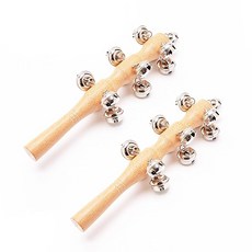 SAKURAN 핸드벨 퍼커션 스레이벨 징글벨 악기 타악기 연주용 교재 음악회 크리스마스 파티 (종 13개 x 2세트)