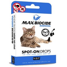 MAXBIOCIDE 苦楝精油驅蝨滴劑, 1個, 苦楝精油貓用驅蝨滴劑