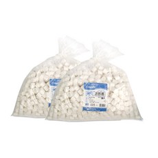 메딕 코튼롤 2호(1.5cm) 450g x 2개 총900g 대용량 원형솜 탈지면, 메딕 코튼롤 2호 450g x 2개