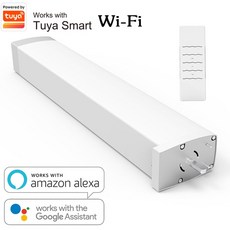 투야 스마트 홈 지그비 와이파이 전동 커튼 모터 자동 전동 앱 무선 제어 음성 알렉사 구글, 04 wifi motor N 433Mhz, 1개