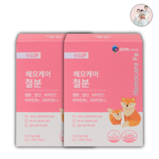 리포퍼 식물성 철분 어린이부터 임산부까지 흡수율 높은 비헴철 철분제 헤모케어 철분, 2개, 30회분