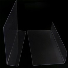 키티잡화 L형 투명 칸막이 1P 일반형 가림막