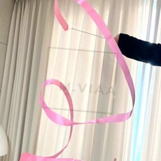 엠비아샵1 리듬체조 리본 4m 핑크 리듬체조기구