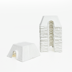 두렙 크레스티드게코 종이계란판 은신처, 5매입