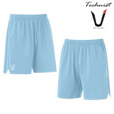 테크니스트 반바지 배드민턴 바지 여성 3부 남성 4부 팬츠 스카이 블루 TNP6419SB