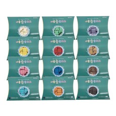 [꼬메빔보] #비누클레이 향기 버블솝플레이 50g(12색), 분홍