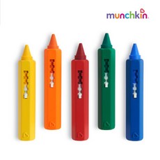 먼치킨 목욕놀이 크레용 완구, 혼합색상, 1세트