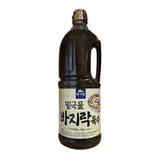 자체브랜드 (수찬몰) 면사랑 바지락 밑국물 육수, 1.8L, 2개