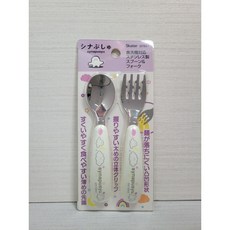 Skater HELLO KITTY 兒童湯匙叉子組 不鏽鋼 餐具, 1個, Synapusyu