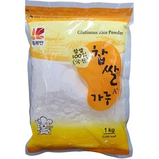 뚜레반 100프로 찹쌀 가루 1KG 10개 순찹쌀가루