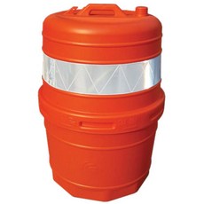 도로 공사현장 공사장 사고방지 이동형 분리형 드럼 라바콘 주차금지표시 안전콘, 1