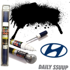 카페인트 코나 붓펜 초크화이트 붓페인트 P6W