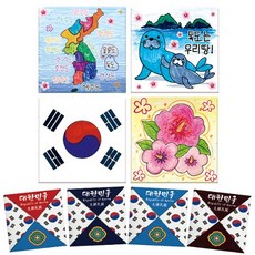 [매직북스] 독도 우리나라 딱지 (12개묶음), 1세트, 혼합(A+B+C+D 3개씩)